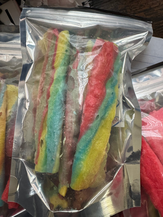 Freeze dried fruit roll ups